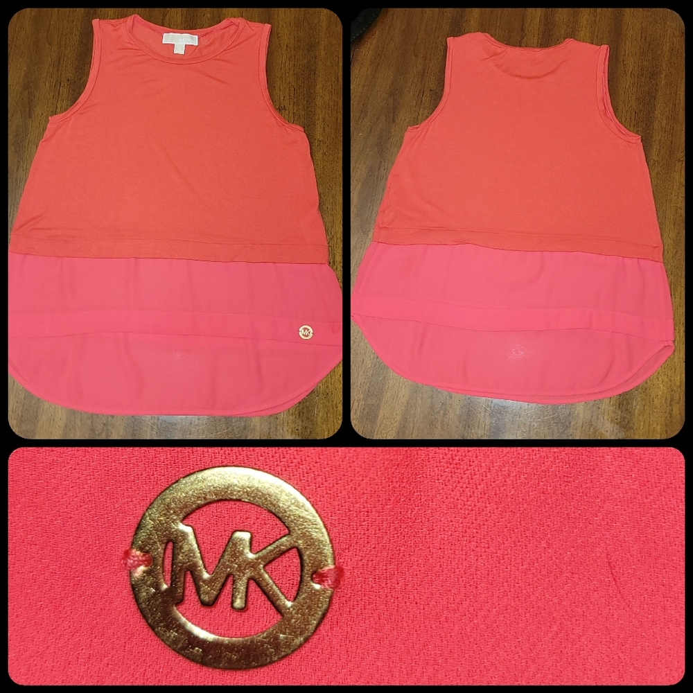 Michael Kors Layered Tank Top- Medium